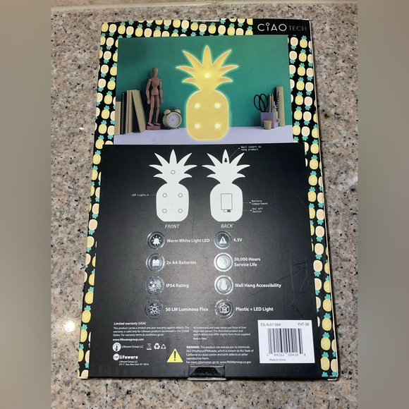 Led Pineapple Light - Picture 3 of 4